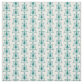 Raincrossのビーズのデザイン-海緑- ファブリック (見本)