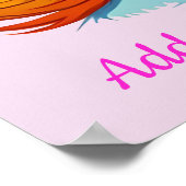 Raindbow馬の尖頭化可能 ポスター (角)