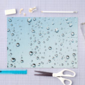 Raindropsテクスチャ 薄葉紙 (クラフト)