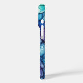 Raindrops Alcohol Ink Case-Mate iPhoneケース (裏面 / 左)