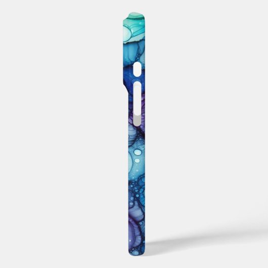 Raindrops Alcohol Ink Case-Mate iPhoneケース (裏面 / 左)