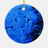 Raindrops by Shirley Taylor セラミックオーナメント (正面)