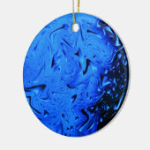 Raindrops by Shirley Taylor セラミックオーナメント (左)