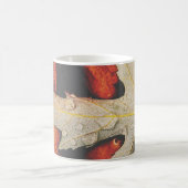 Raindrops on a Leaf コーヒーマグカップ (中央)