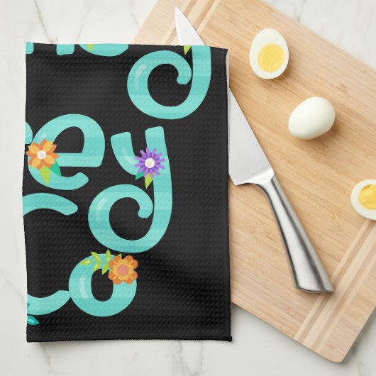 RAINEY GRAY + CO [ロゴ6] キッチンタオル (四つ折り)