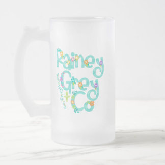 RAINEY GRAY + CO [ロゴ6] フロストグラスビールジョッキ