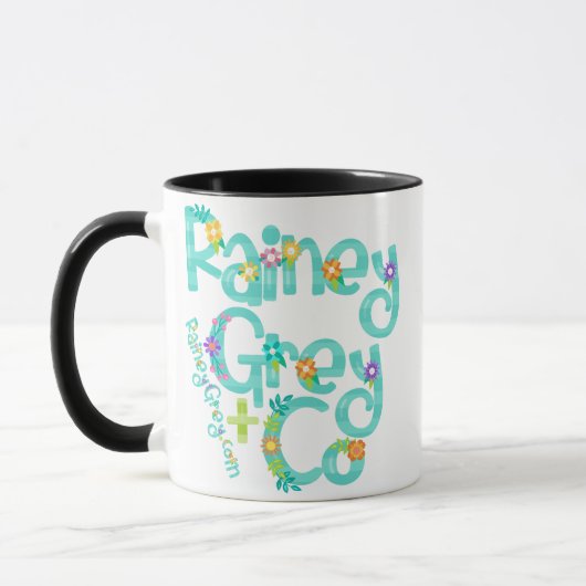 RAINEY GRAY + CO [ロゴ6] マグカップ (左)
