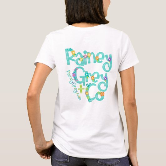 RAINEY GRAY + CO [ロゴ6] Tシャツ (裏面)