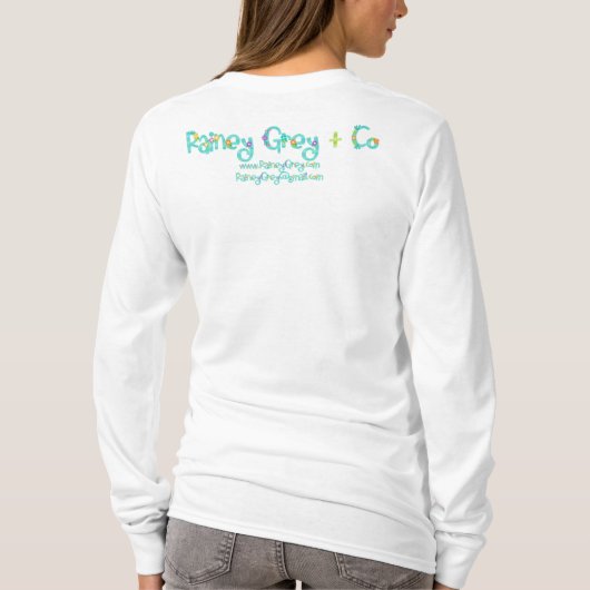 RAINEY GRAY + CO [ロゴ6] Tシャツ (裏面)