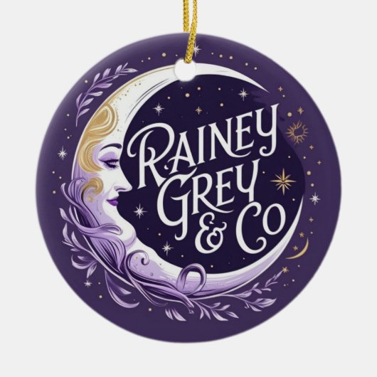 RAINEY GREY CO [logo8] セラミックオーナメント (正面)
