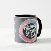 Rainey Grey + Co Logo 8 マグカップ (正面右)