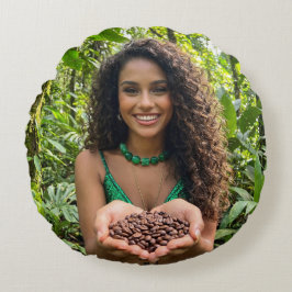 RAINFOREST LOVE ラウンドクッション