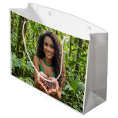 RAINFOREST LOVE ラージペーパーバッグ (裏面アングル)