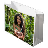 RAINFOREST LOVE ラージペーパーバッグ (正面アングル)