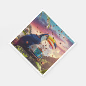 RAINFOREST TOUCAN スタンダードランチョンナプキン (角)