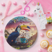 RAINFOREST TOUCAN ペーパープレート (パーティー)