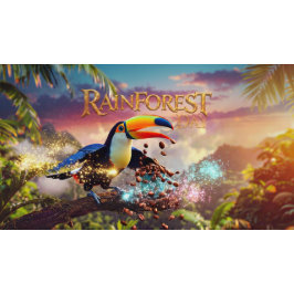 RAINFOREST TOUCAN ペーパープレート