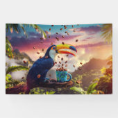 RAINFOREST TOUCAN 横断幕 (横)