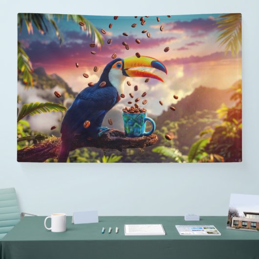 RAINFOREST TOUCAN 横断幕 (トレードショー)