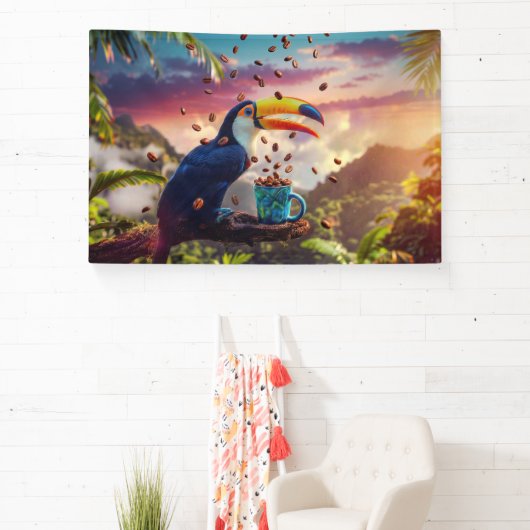 RAINFOREST TOUCAN 横断幕 (インサイチュ)