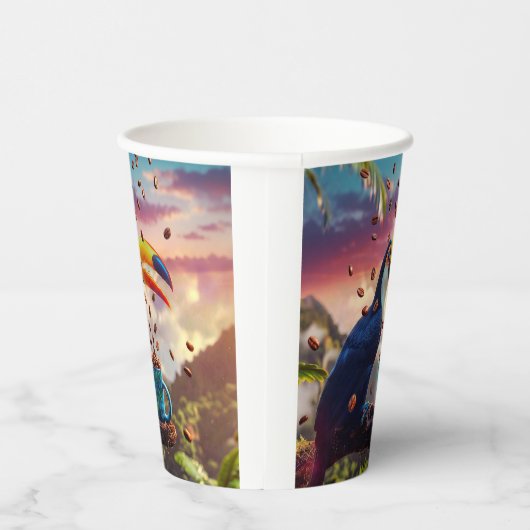 RAINFOREST TOUCAN 紙コップ (右)