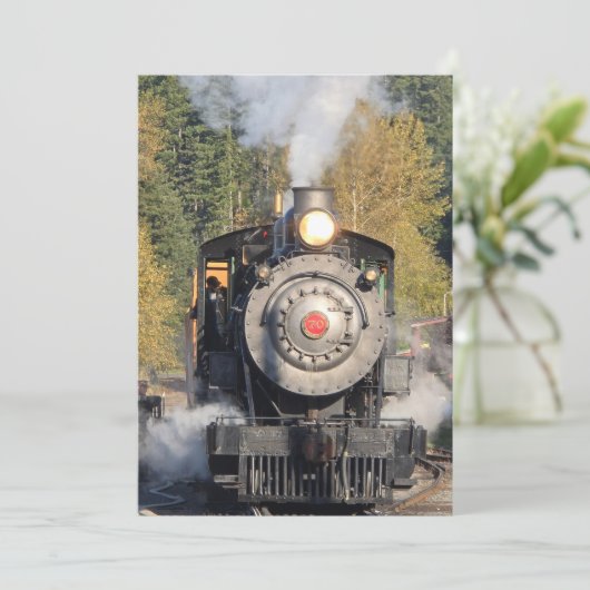 rainier train 招待状 (スタンド正面)