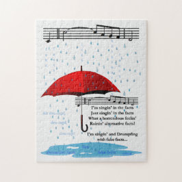 Raining Alternative Facts 11x14フォトパズル ジグソーパズル