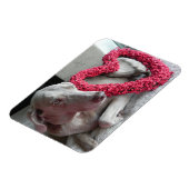 Rain's Love – 犬 – Weimaraner Magnet マグネット (左側)