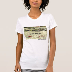 Rainshadowの道のカバルネワインのワイシャツ Tシャツ