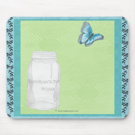 Rainshadowの道のマウスパッド マウスパッド (正面)