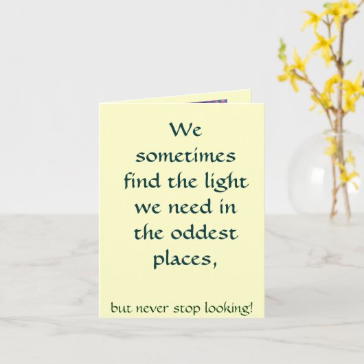 RainShine カード (黄色い花)