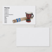 RainstickDrumの名前、住所1の住所2、Cont… 名刺 (正面/裏面)