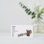 RainstickDrumの名前、住所1の住所2、Cont… 名刺 (スタンド正面)