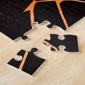 Rainstorm Beneath the Summit by Katsushika Hokusai ジグソーパズル (側面)