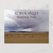 Rainstorm Descending on Dunes, Kobuk National Park ポストカード (正面)