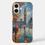Rainy夕べインLondon Case-Mate iPhoneケース (裏面)
