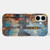 Rainy夕べインLondon Case-Mate iPhoneケース (裏面 (横))