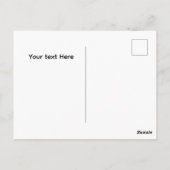 Rainy Day Baby Shower Postcard ポストカード (裏面)