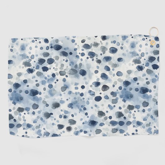 Rainy Day Blue ゴルフタオル (横)