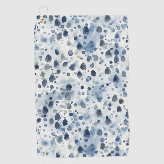 Rainy Day Blue ゴルフタオル (正面)