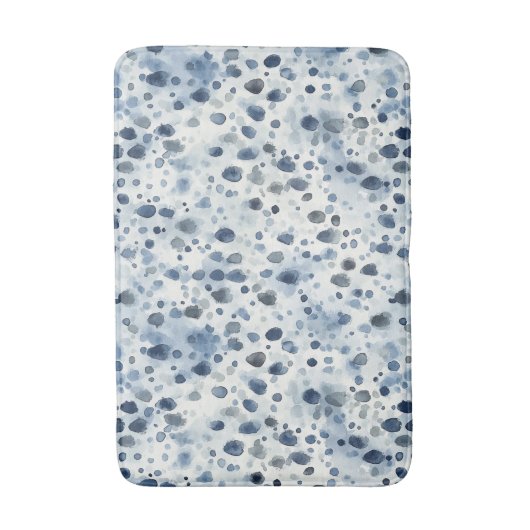 Rainy Day Blue バスマット (正面縦)