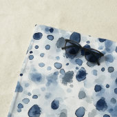 Rainy Day Blue ビーチタオル (インサイチュ)