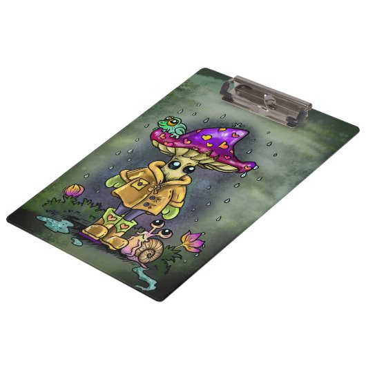 Rainy Day Friends クリップボード (アングル)