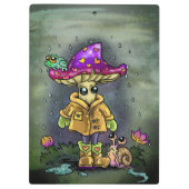 Rainy Day Friends クリップボード (裏面)