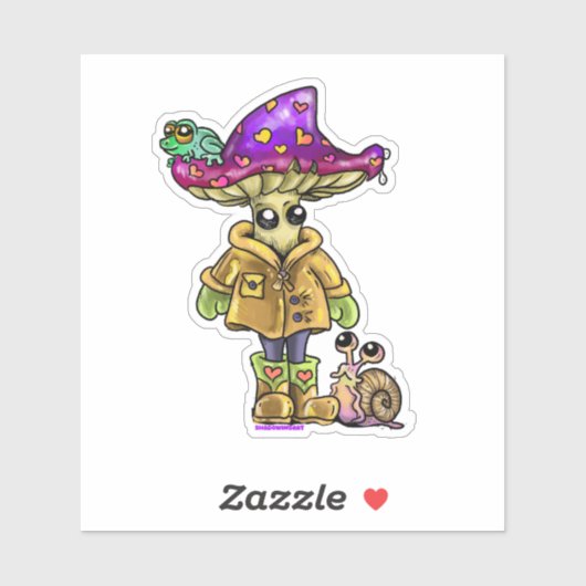 Rainy Day Friends シール (シート)