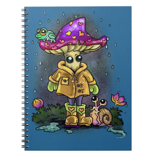 Rainy Day Friends ノートブック (正面)