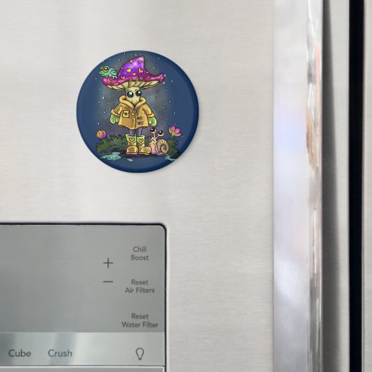 Rainy Day Friends マグネット (インサイチュ (冷蔵庫))