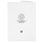 Rainy Day Friends Greeting Card (裏面)