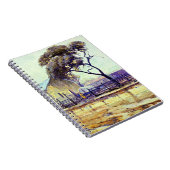 Rainy Day in Bandera by Julian Onderdonk ノートブック (右側)