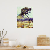 Rainy Day in Bandera by Julian Onderdonk ポスター (キッチン)